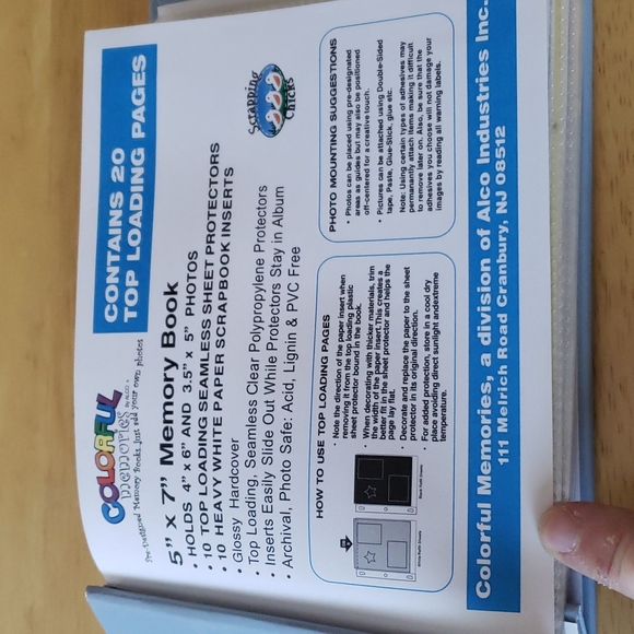 Baby 5x7 Memory Book - Picture 3 of 9